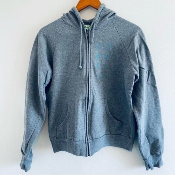 2011 Coachella Festival Sweatshirt Band Hoodie Cotton Mens Medium Gray Full Zip - Picture 1 of 11